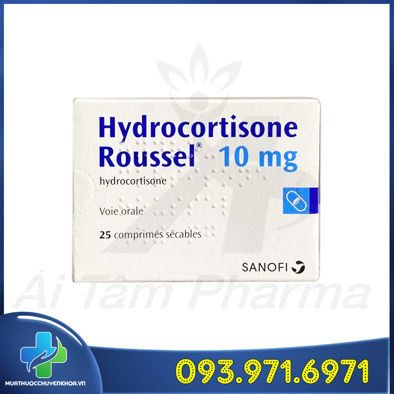 Thuốc Hydrocortisone 10mg Roussel - Điều Trị Suy Thượng Thận 4 Thuoc Hydrocortisone 10mg