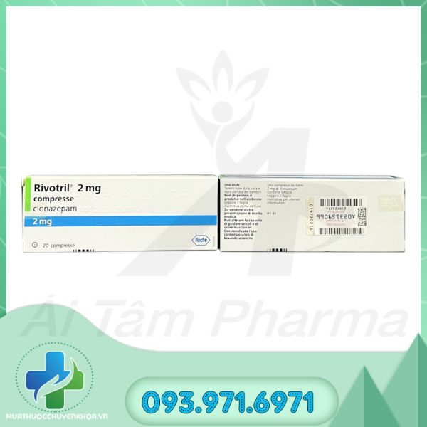 Thuoc Rivotril 2mg Clonazepam