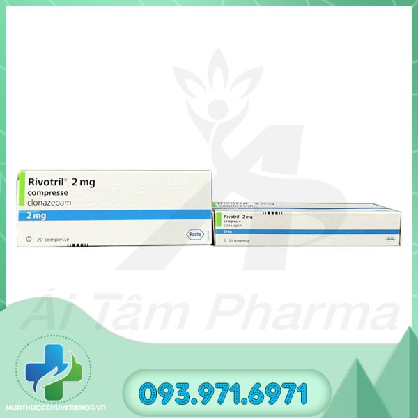 Thuoc Rivotril 2mg compresse