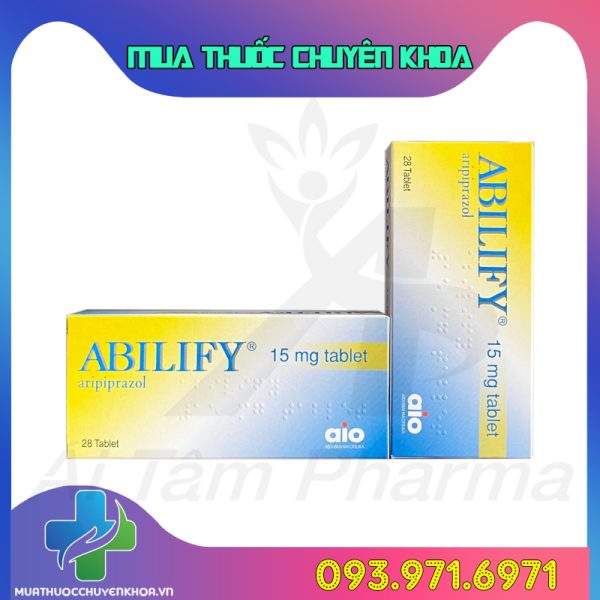 Thuoc ABILIFY 15mg Tablet