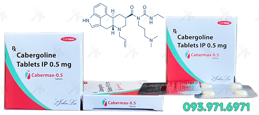 Thuốc Cabermax 0.5mg (Cabergoline) - Điều Trị Hocmone Prolactin 7 Thuốc Cabermax 0.5mg (Cabergoline)
