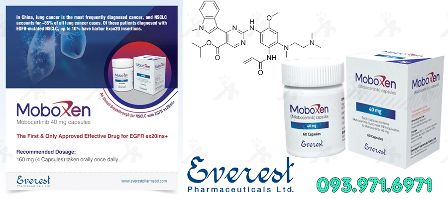 Thuốc Moboxen 40mg (Mobocertinib) - Điều Trị Ung Thư 3 Thuốc Moboxen 40mg (Mobocertinib)