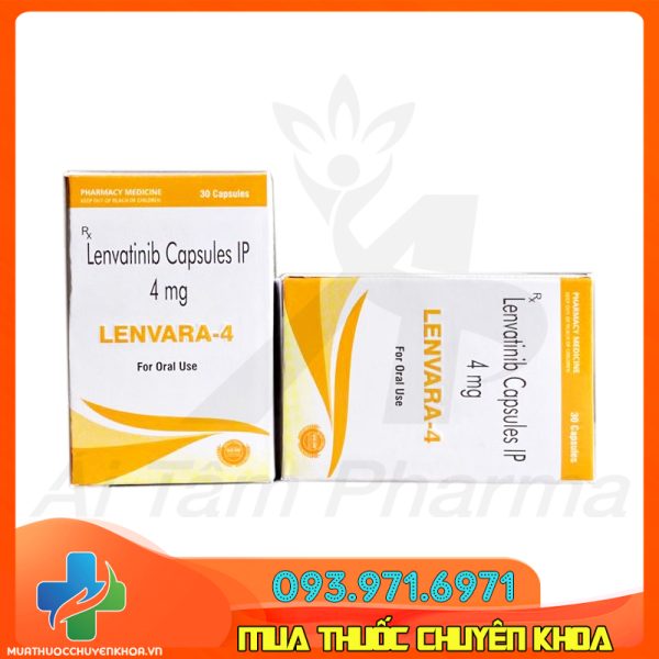 Thuoc LENVARA 4mg IP Tablets
