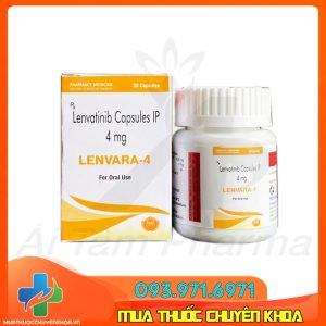 Thuốc LENVARA 4mg (Lenvatinib) - Điều Trị Ung Thư