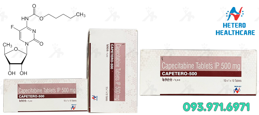 Thuốc CAPETERO 500mg (Capecitabine) - Điều Trị Ung Thư 11 Thuốc CAPETERO 500mg – Capecitabine