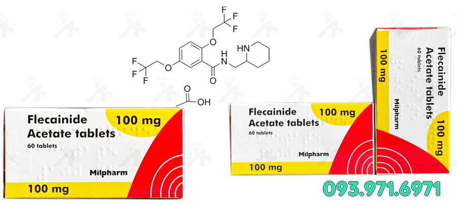 Thuốc Flecainide 100mg Hộp 60 Viên