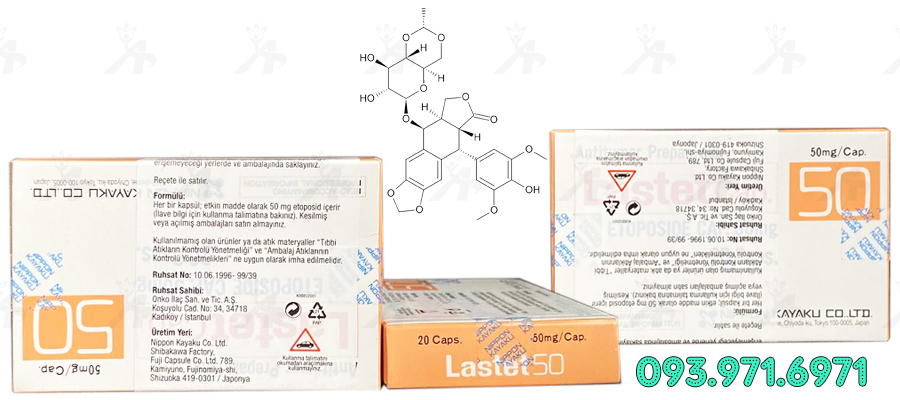 Thuốc Lastet 50mg (Etoposide) - Điều Trị Ung Thư 7 Thuốc Lastet 50mg (Etoposide)