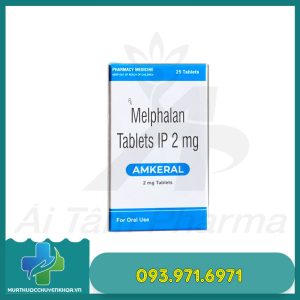 Thuoc AMKERAL 2mg Melphalan Tablets IP