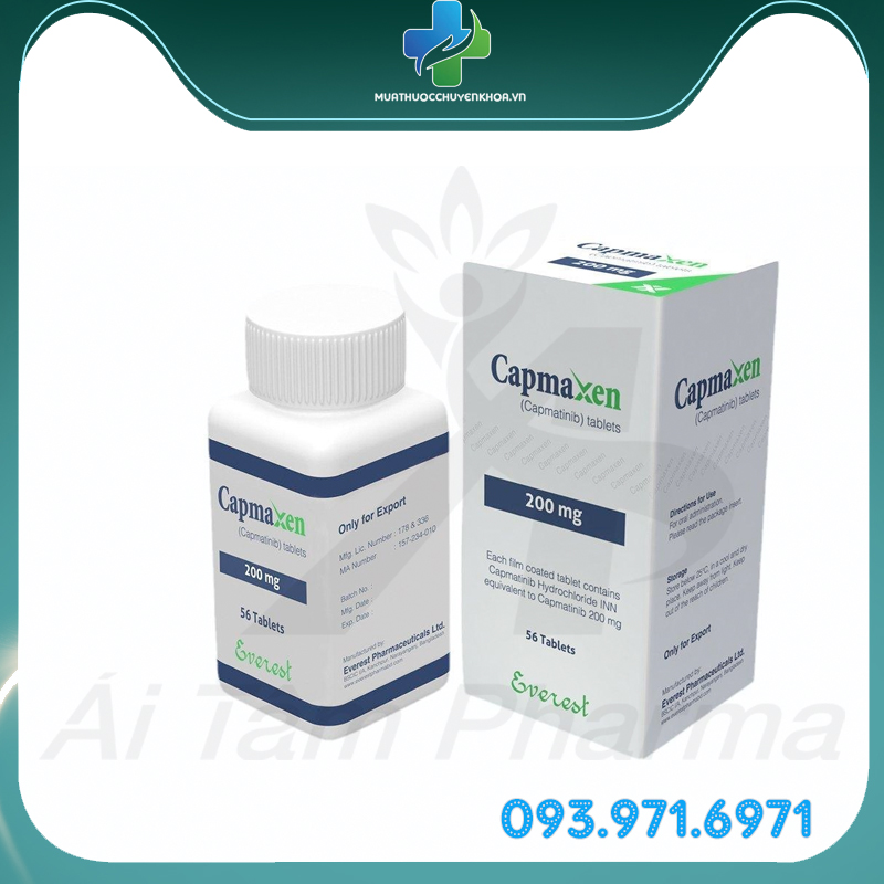Thuốc Capmaxen 200mg (Capmatinib) - Điều Trị Ung Thư 2 Thuoc Capmaxen 200mg