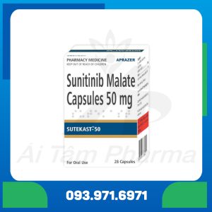 Thuoc SUTEKAST 50mg Sunitinib