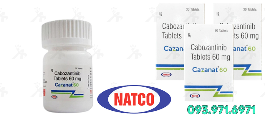 Thuốc Cazanat 60mg (Cabozantinib)