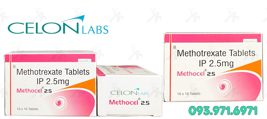 Thuốc Methocel 2.5mg (Methotrexate)