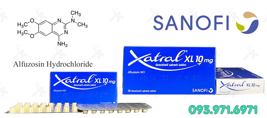 Thuốc Xatral XL 10mg (Alfuzosin Hydrochloride) - Điều Trị Phì Đại Tuyến Tiền Liệt 7 Mua thuoc Xatral XL 10mg