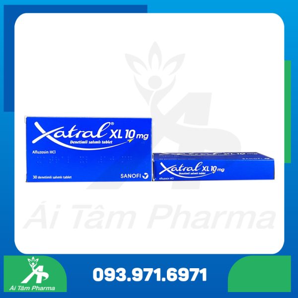 Thuoc Xatral XL 10mg Alfuzosin Hydrochloride