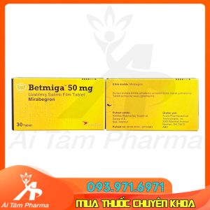 Thuoc Betmiga 50mg Astellas
