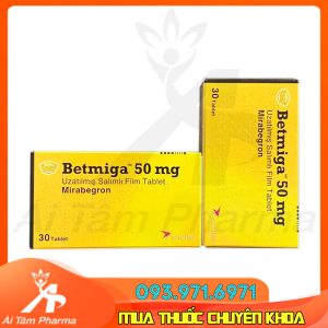 Thuoc Betmiga 50mg Mirabegron