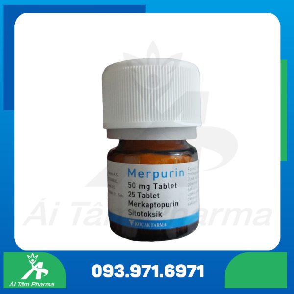 Thuoc Merpurin 50mg Mercaptopurine Kocak Farma