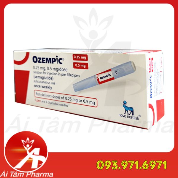 Thuoc OZEMPIC 0.25mg 0.5mg Dose