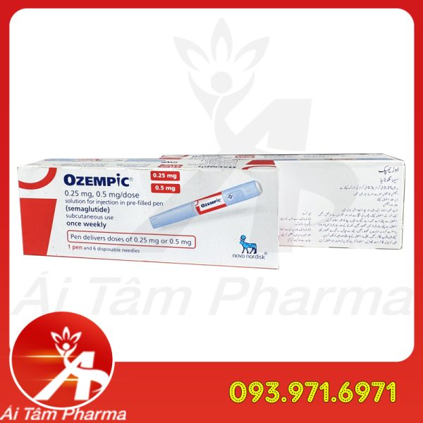 Thuoc OZEMPIC 0.25mg 0.5mg Novodisk