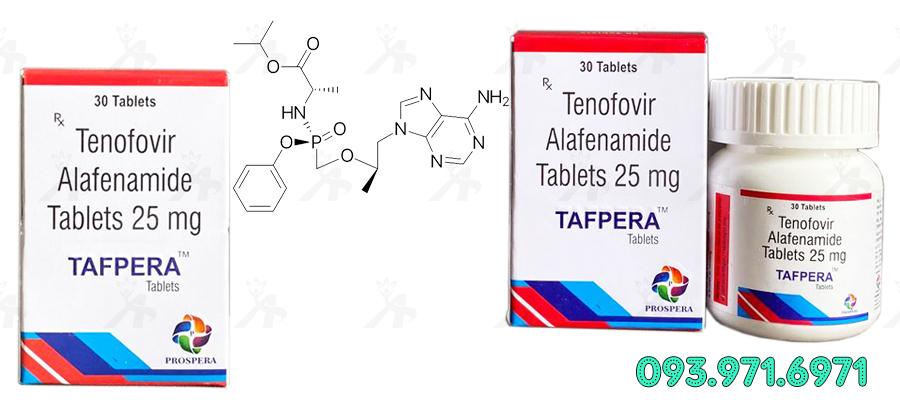 Thuốc TAFPERA 25mg (Tenofovir Alafenamide) - Điều Trị Viêm Gan B 7 mua thuoc TAFPERA 25mg