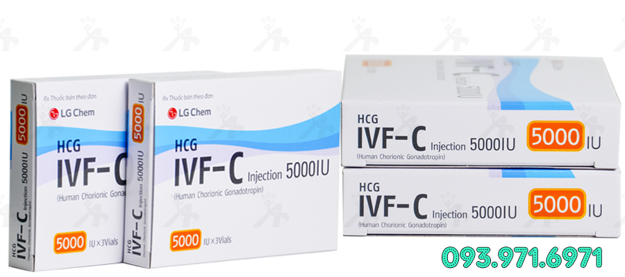Thuốc HCG IVF-C 5000IU (Human Chorionic Gonadotropin) - Điều Trị Hiến Muộn, Rụng Trứng 7 Mua thuoc HCG IVF C 5000IU