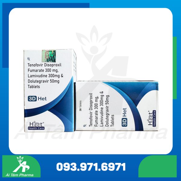 Thuoc 3D Het Dolutegravir Lamivudine Tenofovir