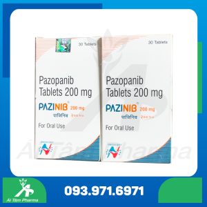 Thuốc PAZINIB 200mg (Pazopanib) - Điều Trị Ung Thư