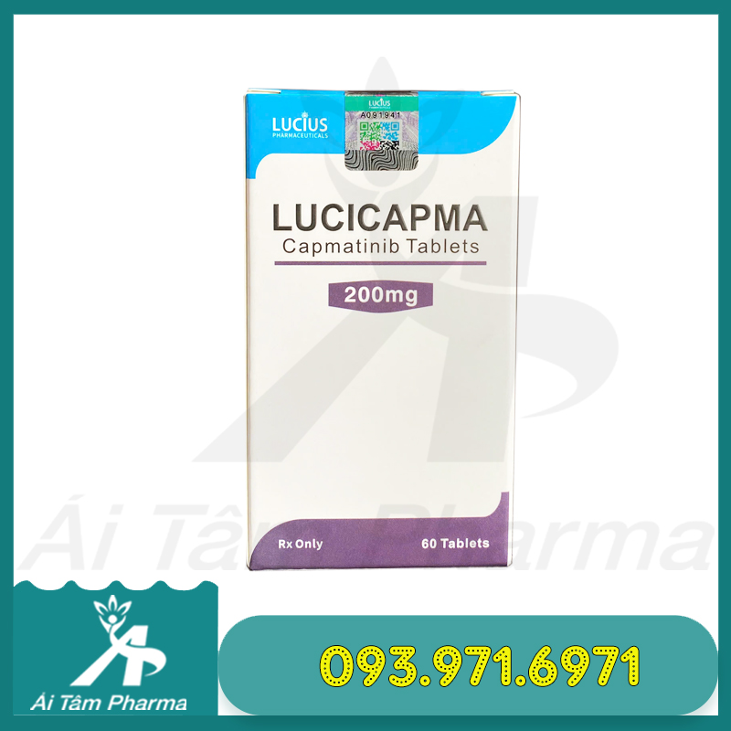 Thuốc LUCICAPMA 200mg (Capmatinib) - Điều Trị Ung Thư 3 Thuoc LUCICAPMA 200mg Lucius