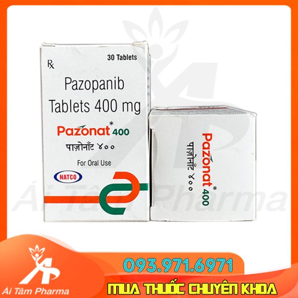 Thuoc Pazonat 400 Pazopanib