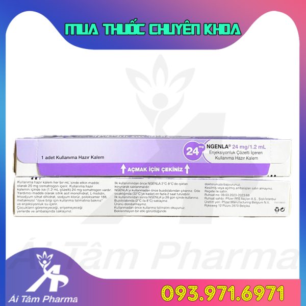 Thuoc NGENLA 24mg1.2mL Somatrogon