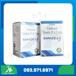 Thuoc Barade 0.5mg Entecavir