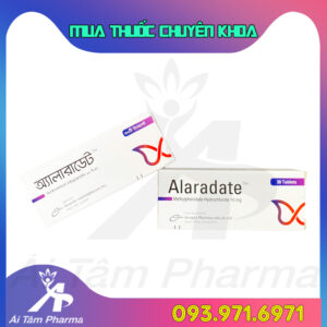 Thuốc Alaradate 10mg (Methylphenidate Hydrochloride) - Điều Trị Rối Loạn Tăng Động Giảm