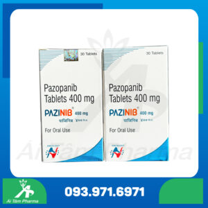Thuốc PAZINIB 400mg (Pazopanib) - Điều Trị Ung Thư 7 Thuoc Pazinib 400mg Pazopanib