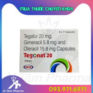 Thuốc Tegonat 20mg (Tegafur, Gimeracil & Oteracil) - Điều Trị Ung Thư
