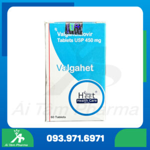 Thuoc Valgahet 450mg Valganciclovir