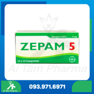 Thuốc ZEPAM 5 (Diazepam 5mg) - Điều Trị Lo Âu, Mất Ngủ 6 Thuoc ZEPAM 5