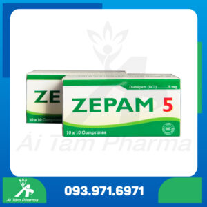 Thuốc ZEPAM 5 (Diazepam 5mg) - Điều Trị Lo Âu, Mất Ngủ 7 Thuoc ZEPAM 5 Diazepam